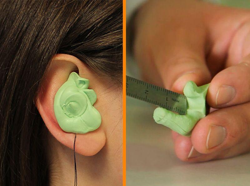 Ear mold quality control before manufacturing the best custom ear plugs